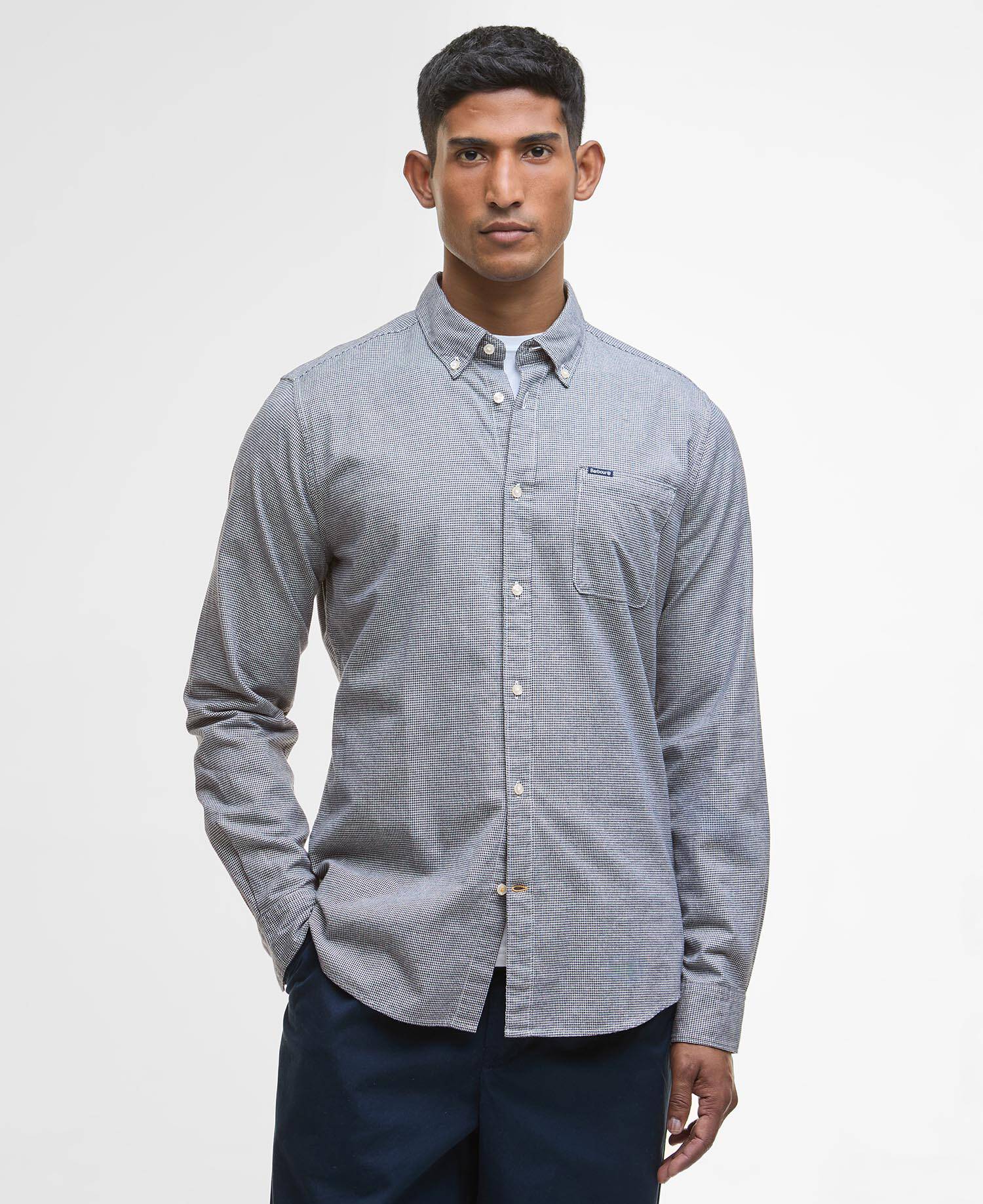 Hemd Huntly Houndstooth Tailored image number 0