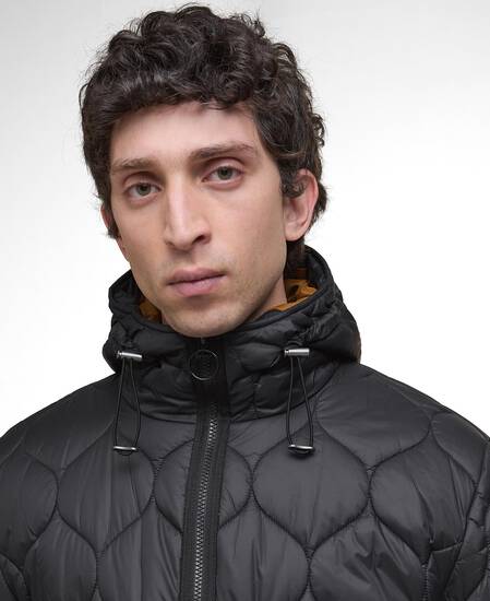 Steppjacke Re-Engineered Hooded Spey Black