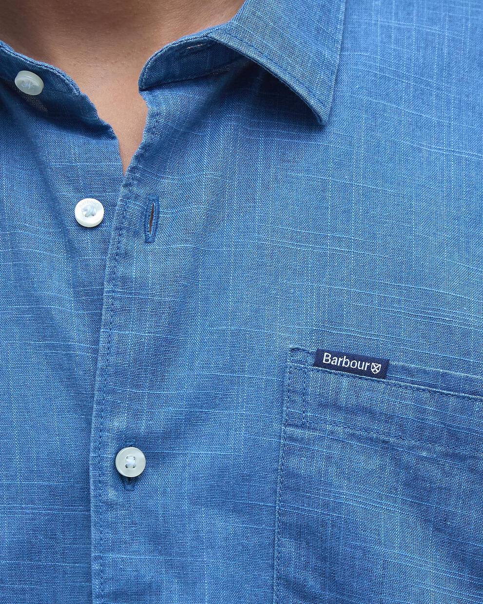 Hemd Pigment Dye Slub Short-Sleeved