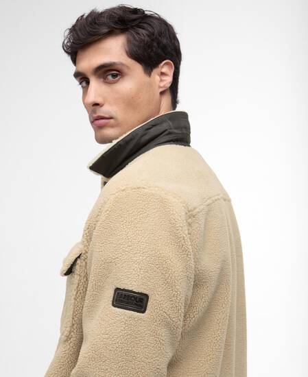 Fleece Overshirt Trident Borg Mist