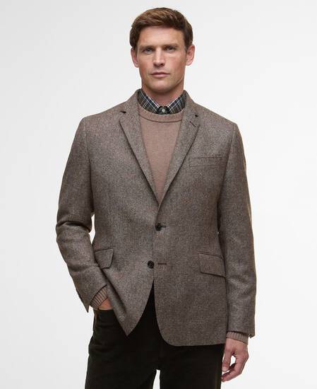 Blazer Godfrey Moons Shetland Brown