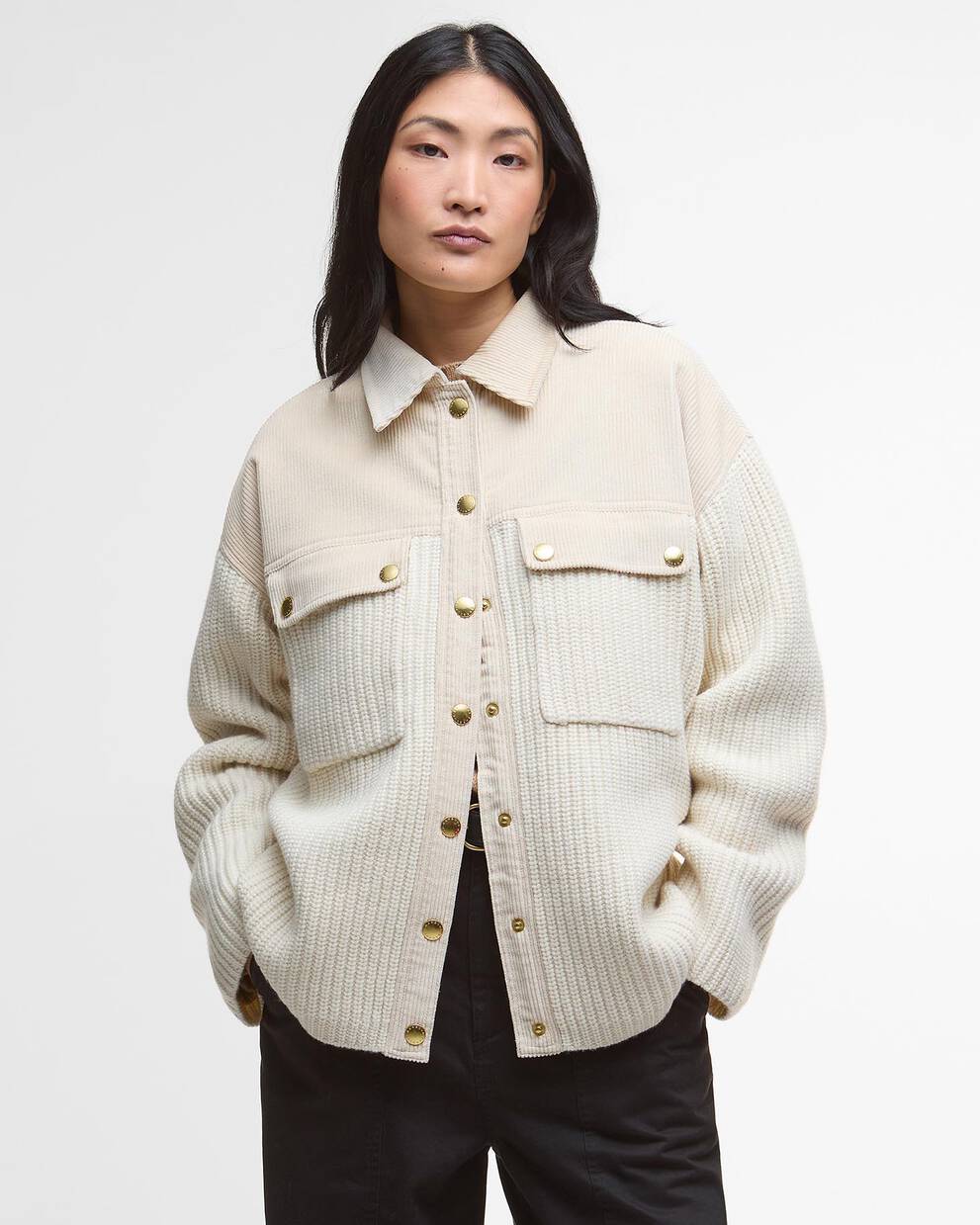 Strick-Overshirt Maxine