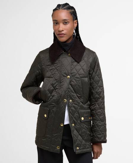 Steppjacke Modern Beadnell Sage/Ancient