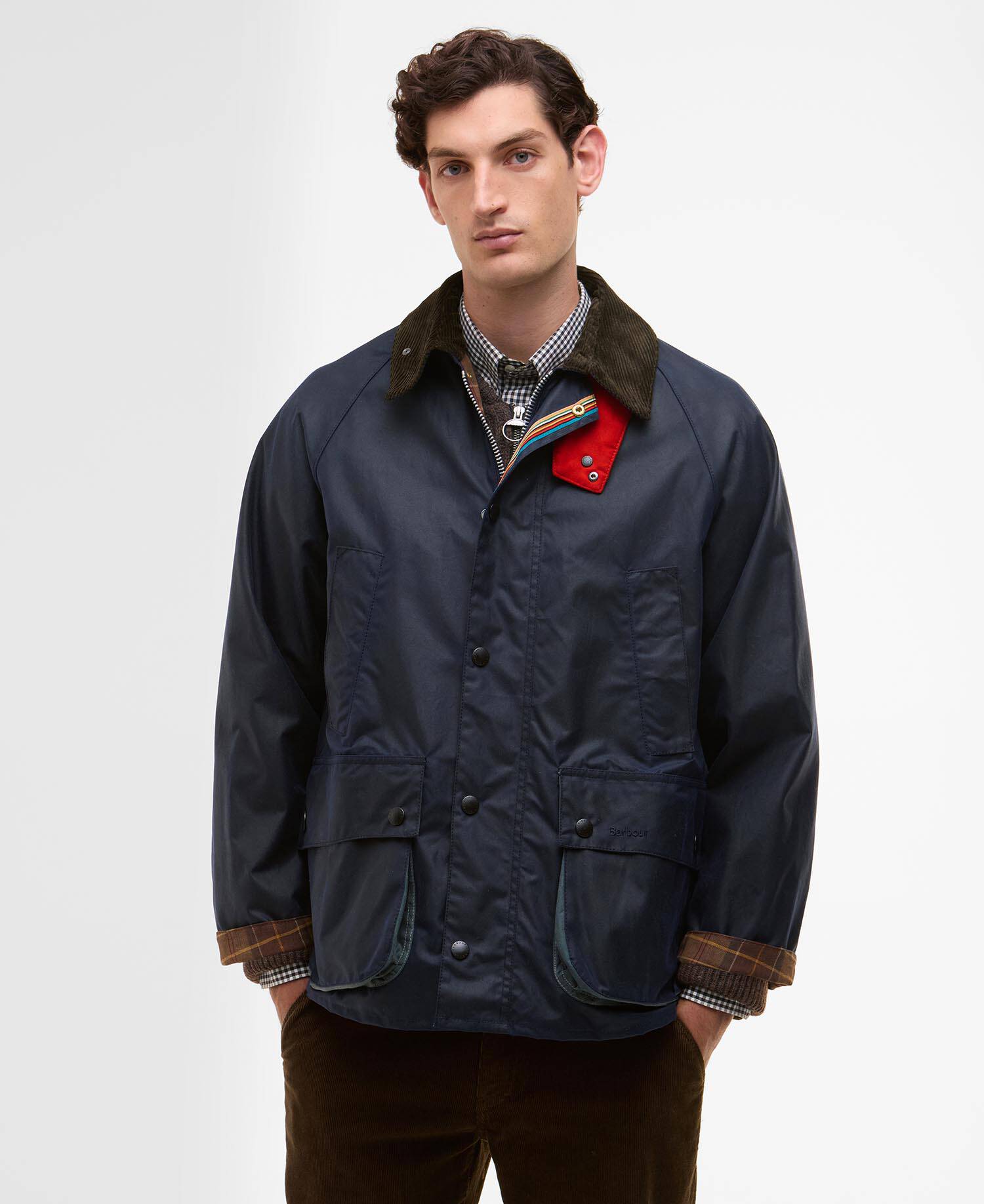 Paul Smith loves Barbour Wachsjacke Oversized Bedale image number 1
