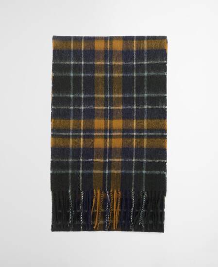 Schal New Check Tartan Forest/Bronze Brown