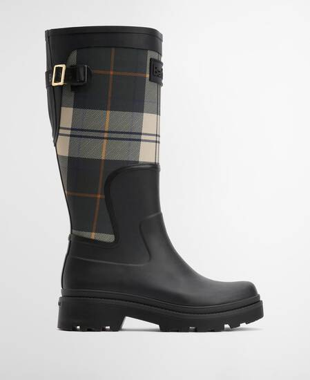 Gummistiefel Dena Black/Ancient Tartan