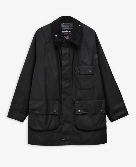 Wachsjacke Oversized Solway Black