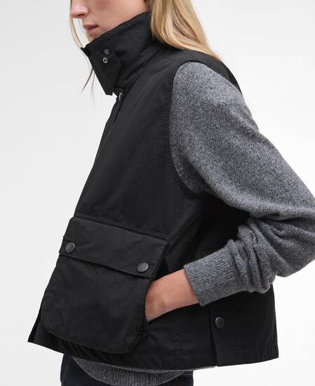 Barbour for Margaret Howell Weste Bedale Casual Damen Black