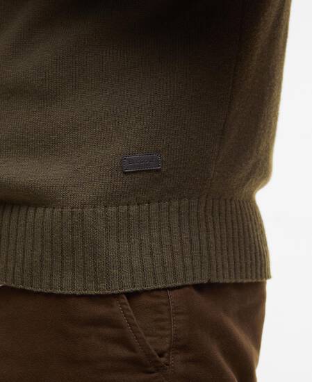 Pullover Kelson Rundhalsausschnitt Olive