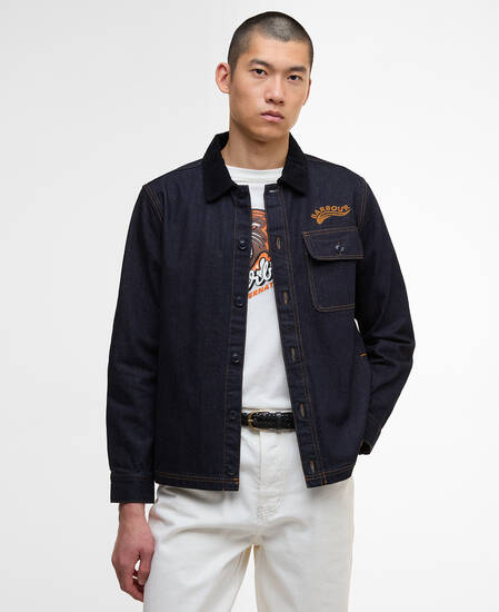 Overshirt Pitstop Denim Raw