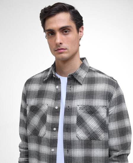 Hemd Ashby Ombre Long-Sleeved Black