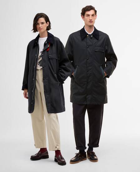 Paul Smith loves Barbour Wachsjacke Beeston Navy