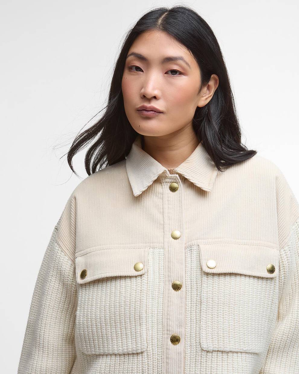 Strick-Overshirt Maxine