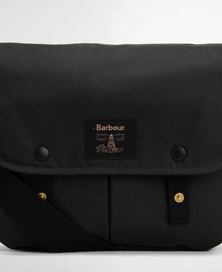 Umhängetasche Field Waxed Riever Sage