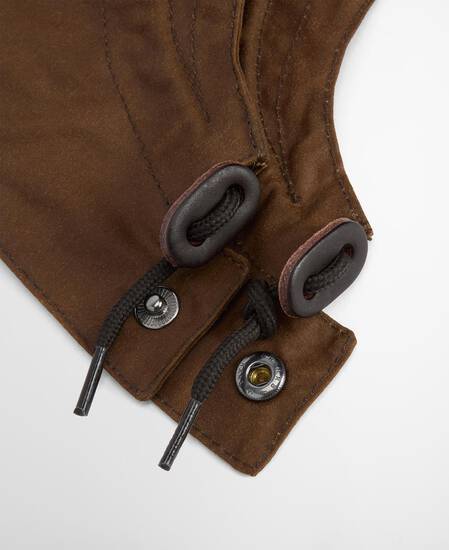 Paul Smith loves Barbour Kapuze Waxed Tan