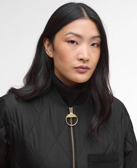 Steppjacke Leonie Black/Classic