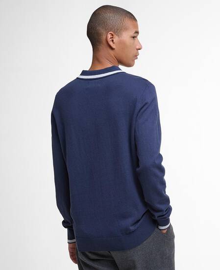 Strickpolo Rocton Navy
