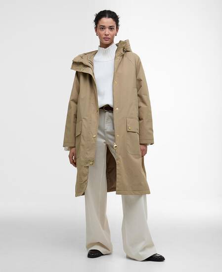 Jacke Catalina Showerproof Military Brown