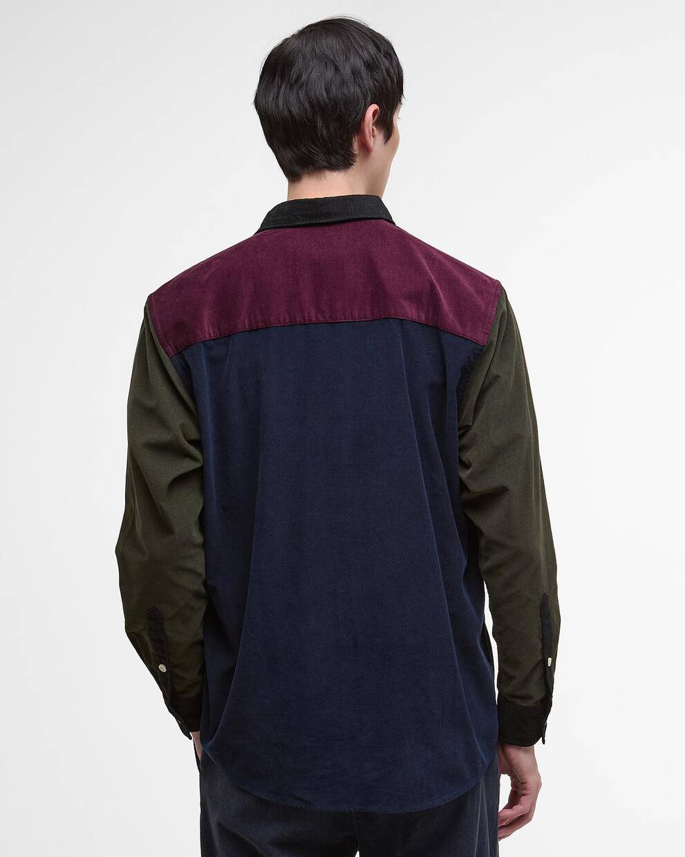 Hemd Patchwork Oversized Cord