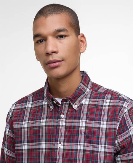 Hemd Mosswood Long-Sleeved Tailored Red