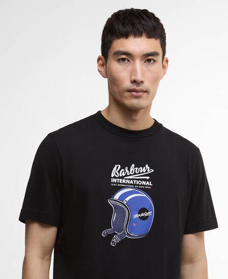 T-Shirt Vecton Graphic Black