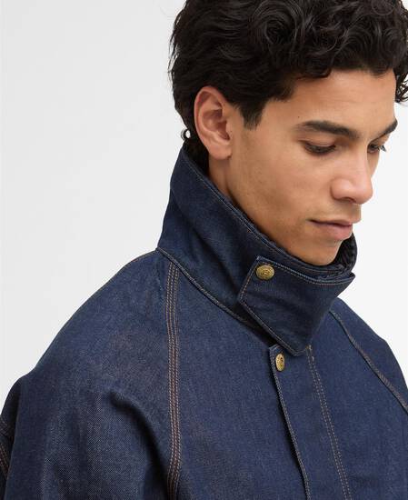 Barbour x Levi’s® Jeansjacke Oversized Bedale Dark Authentic