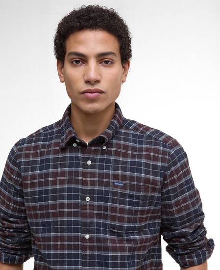 Hemd Haddington Tartan Tailored Midnight Oak Tartan