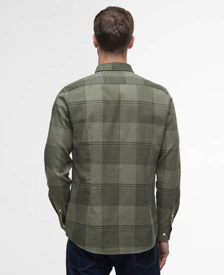 Hemd Heaney Checked Tailored Olive
