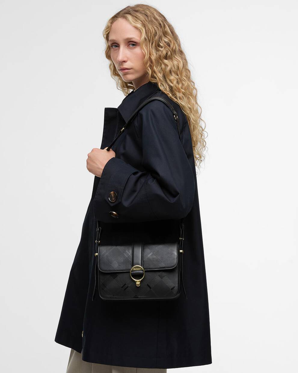 Ledertasche Rosa Crossbody