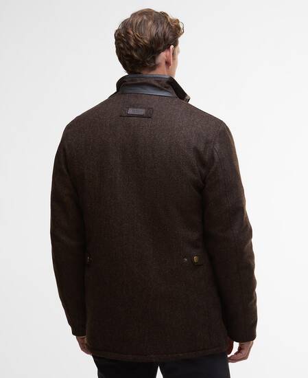 Jacke Hereford Tweed Wool Rustic Brown