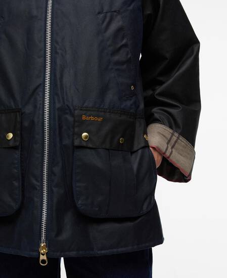 Wachsjacke Kettlewell Royal Navy/Black/Dress Tartan