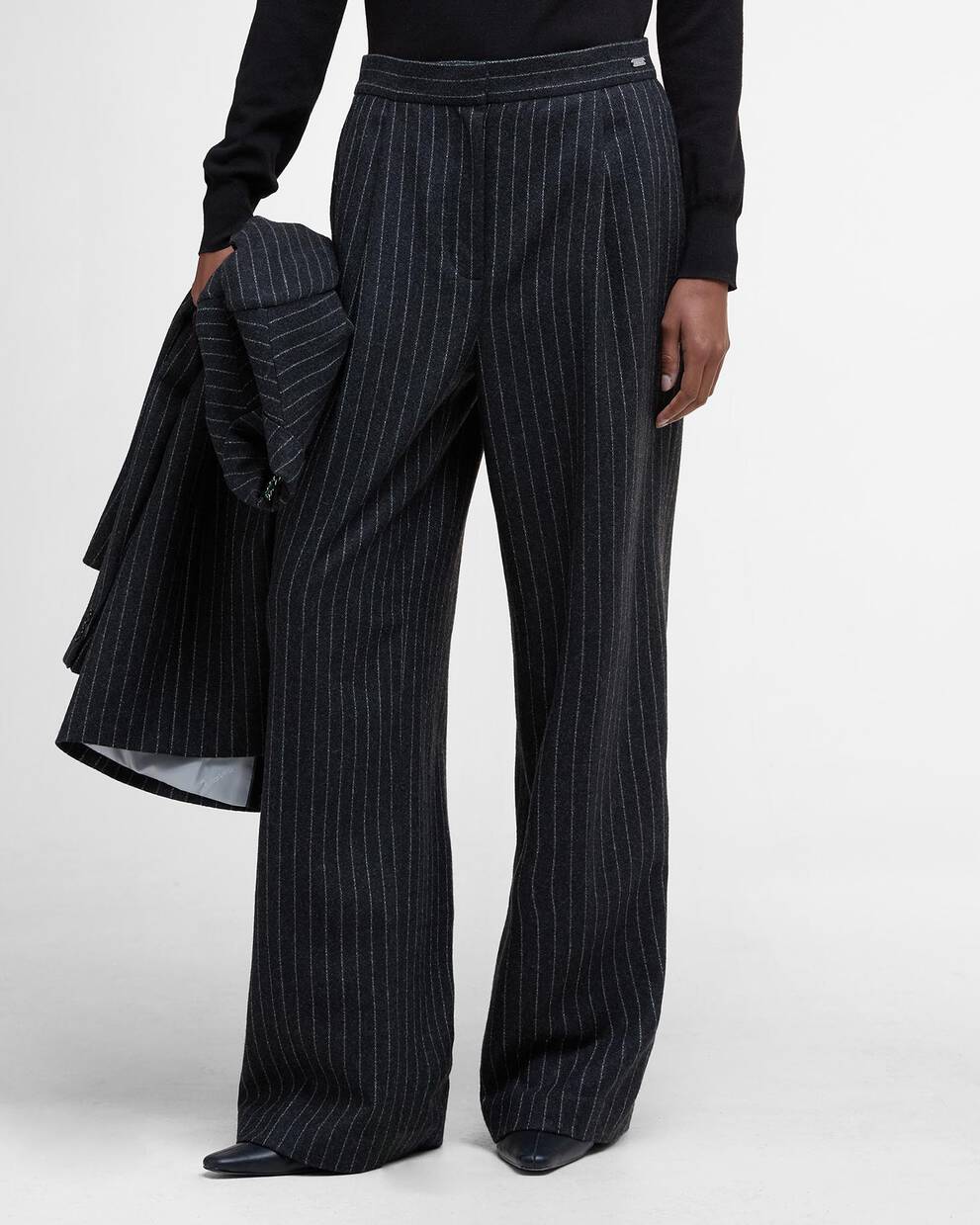 Hose Blakely Striped Wide-Leg