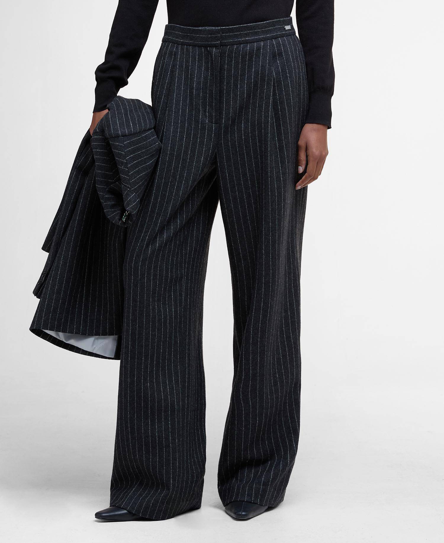 Hose Blakely Striped Wide-Leg image number 1