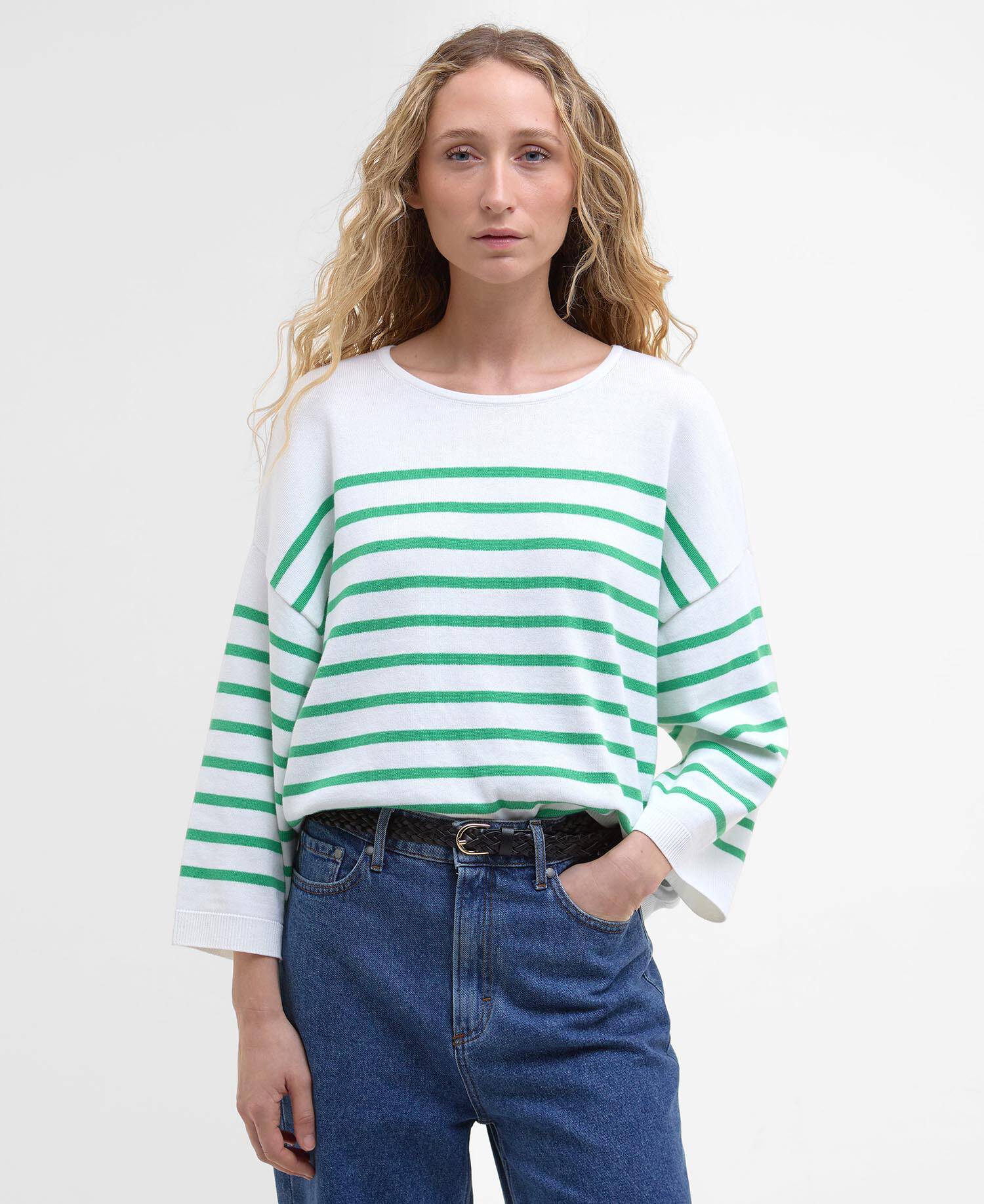 Pullover Kayleigh Striped Rundhalsausschnitt image number 0