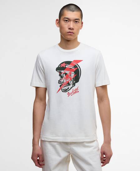 T-Shirt Flash Graphic Whisper White