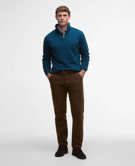 Pullover Nelson Essential Half Zip Mallard Green