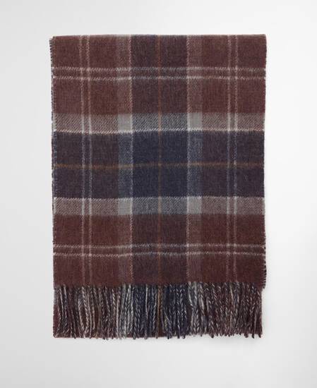 Schal Dramside Reversible Lambswool Midnight Oak Tartan