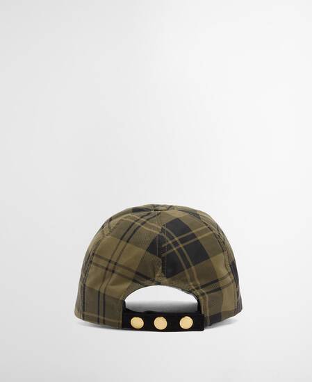 Cap Elaine Tartan Olive Check