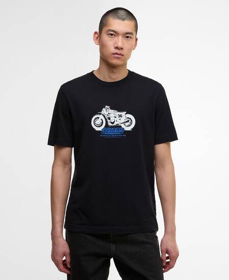 T-Shirt Cruise Graphic Black