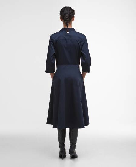 Kleid Saffron Midi Dark Navy