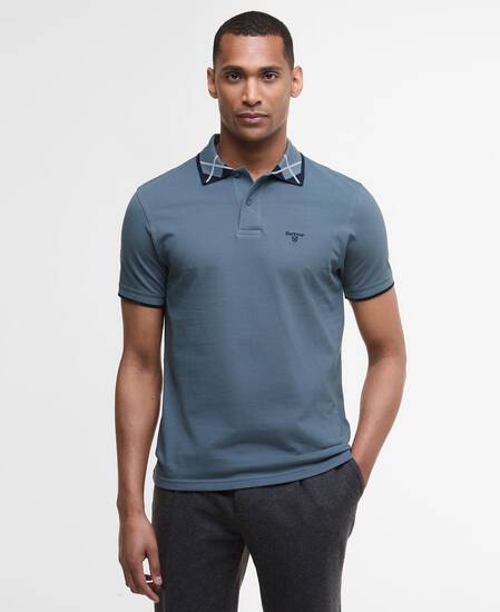 Poloshirt Brodie Blue Stone