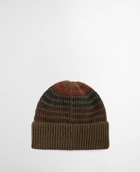 Beanie Harray Olive/Fired Brick