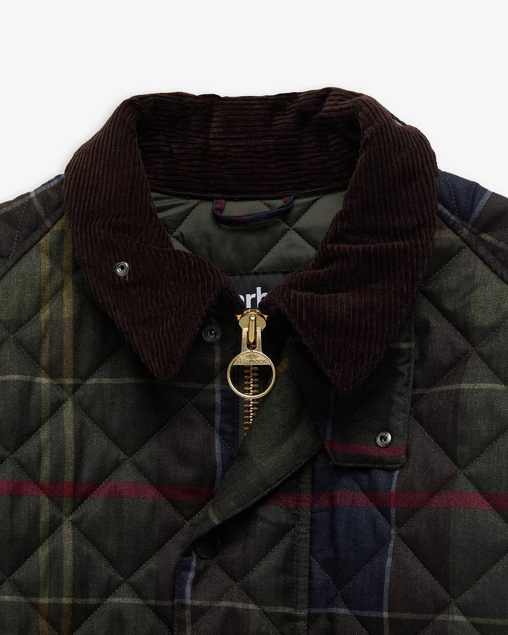 Steppjacke Tartan Transport