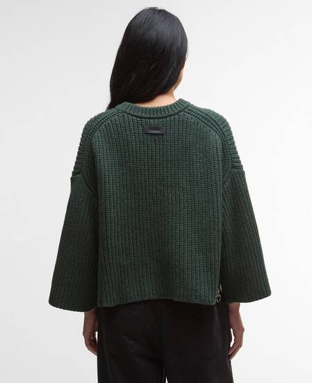 Pullover Lilian Crew-Neck Olive