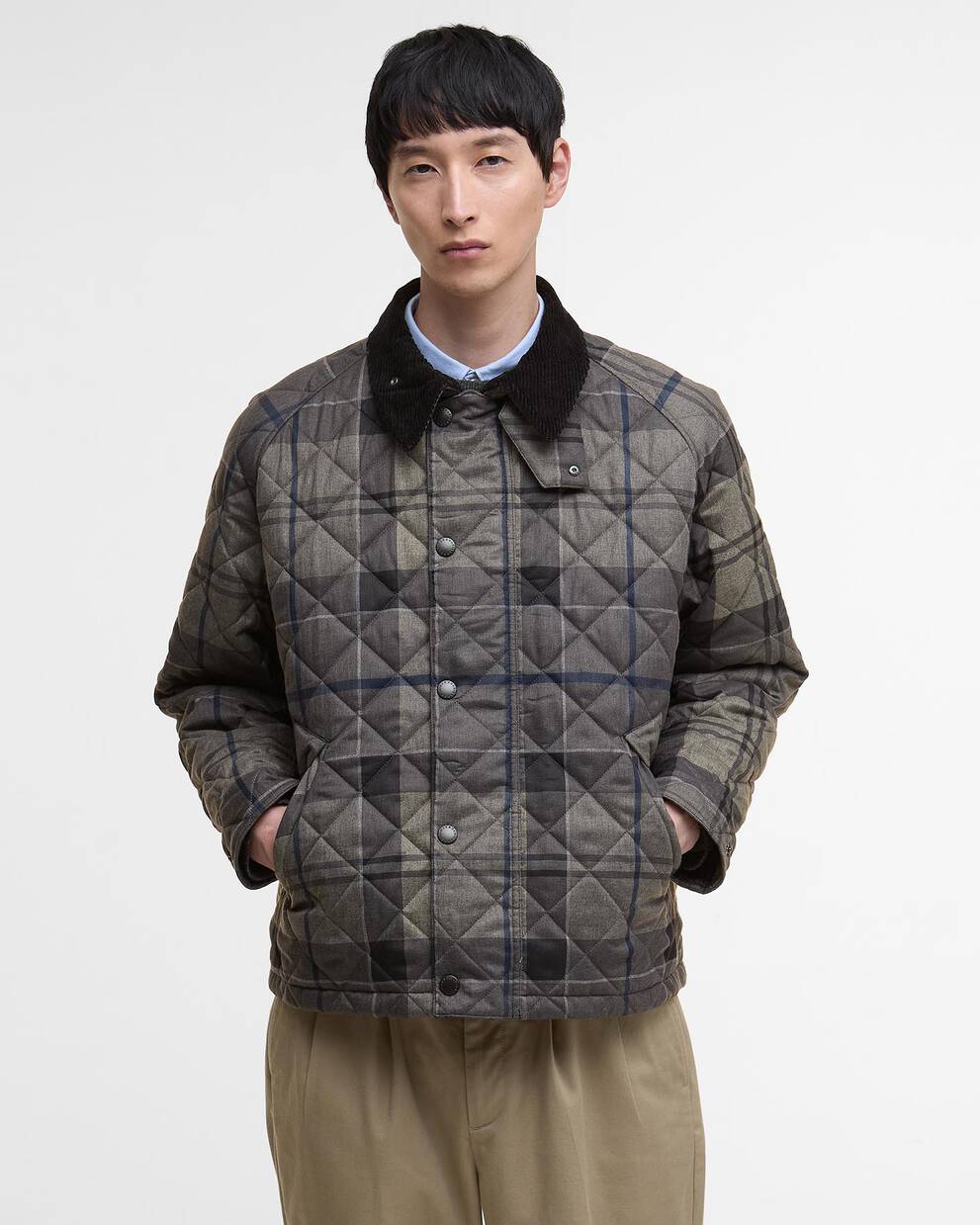 Steppjacke Tartan Transport