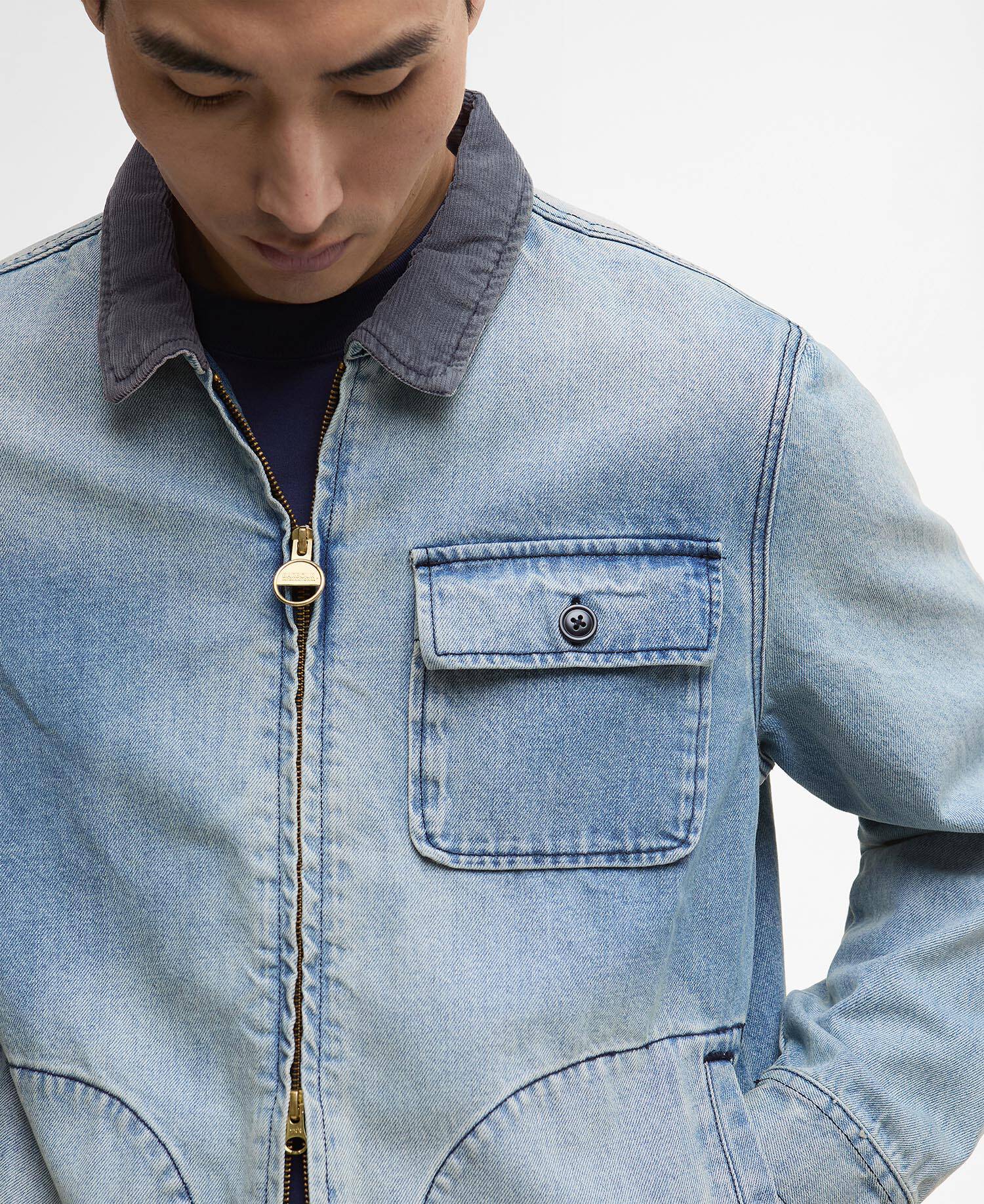 Overshirt Meteor Washed Denim image number 4