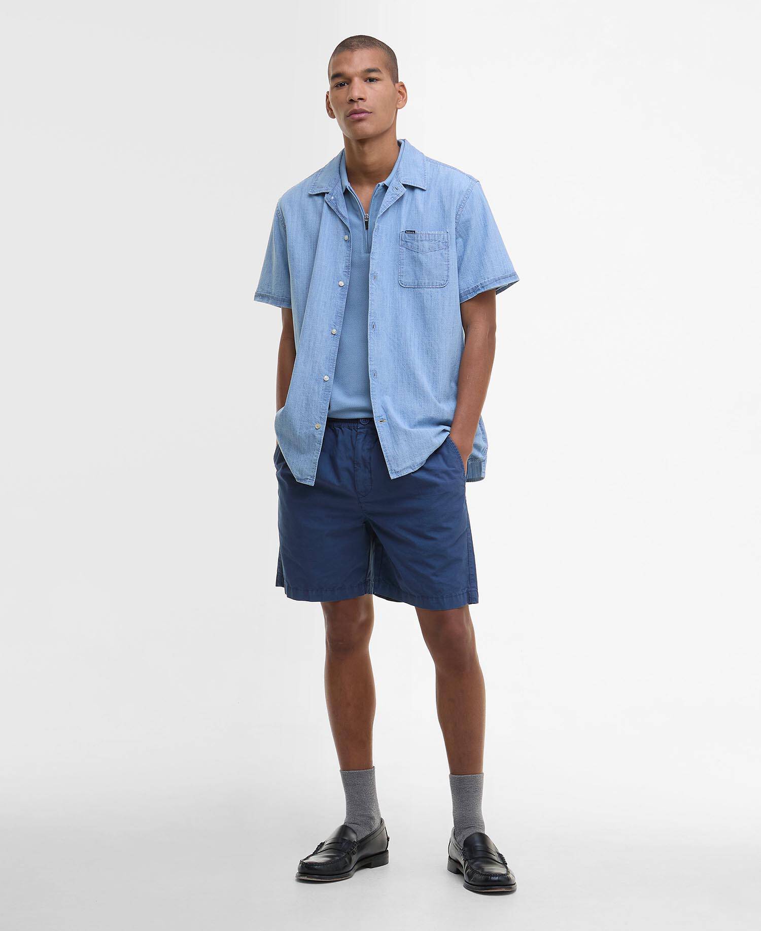 Hemd Gipton Denim Short-Sleeved image number 1