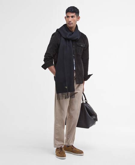 Schal Plain Lammwolle 