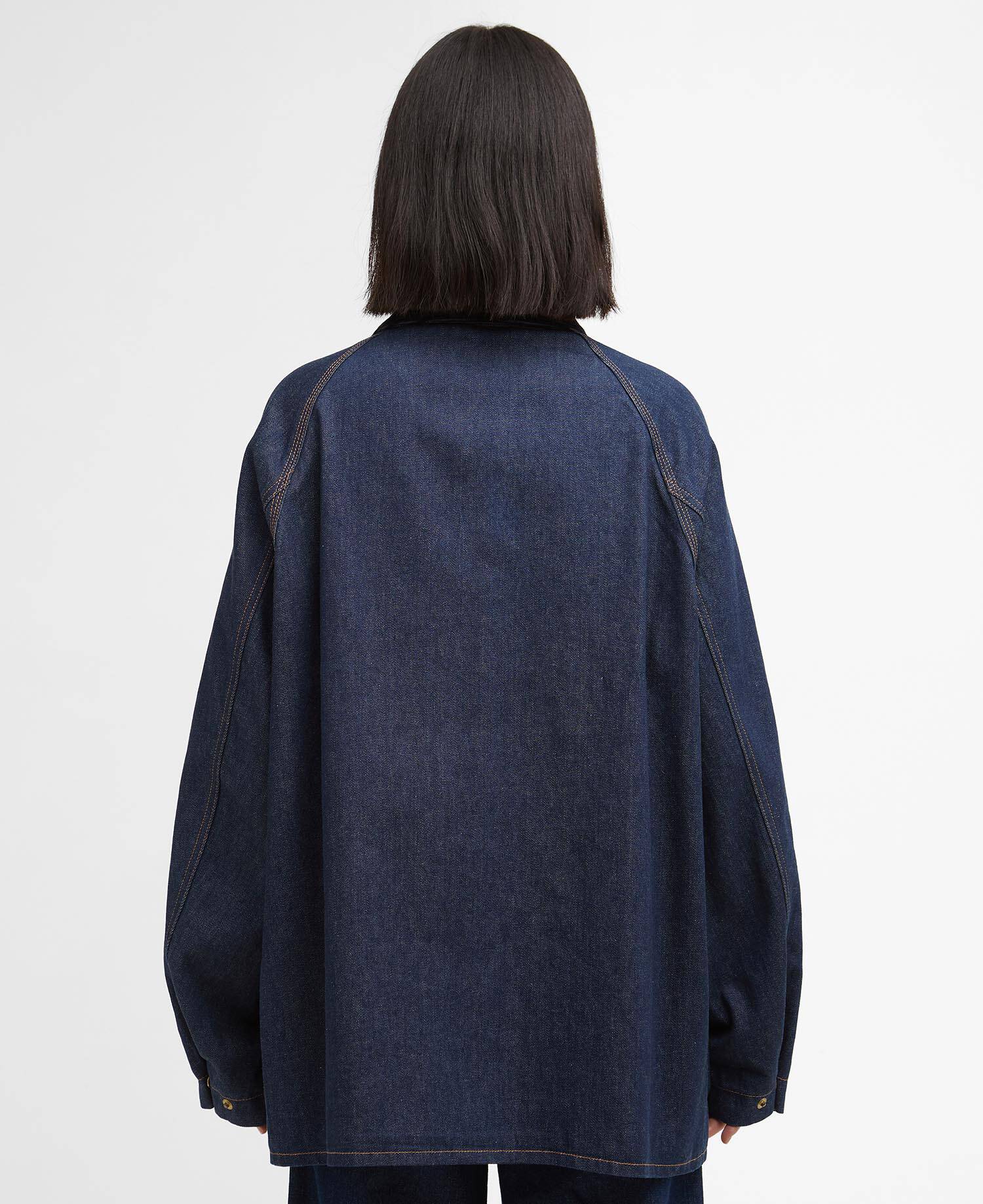 Barbour x Levi’s® Jeansjacke Oversized Bedale image number 6