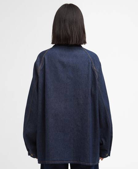 Barbour x Levi’s® Jeansjacke Oversized Bedale Dark Authentic